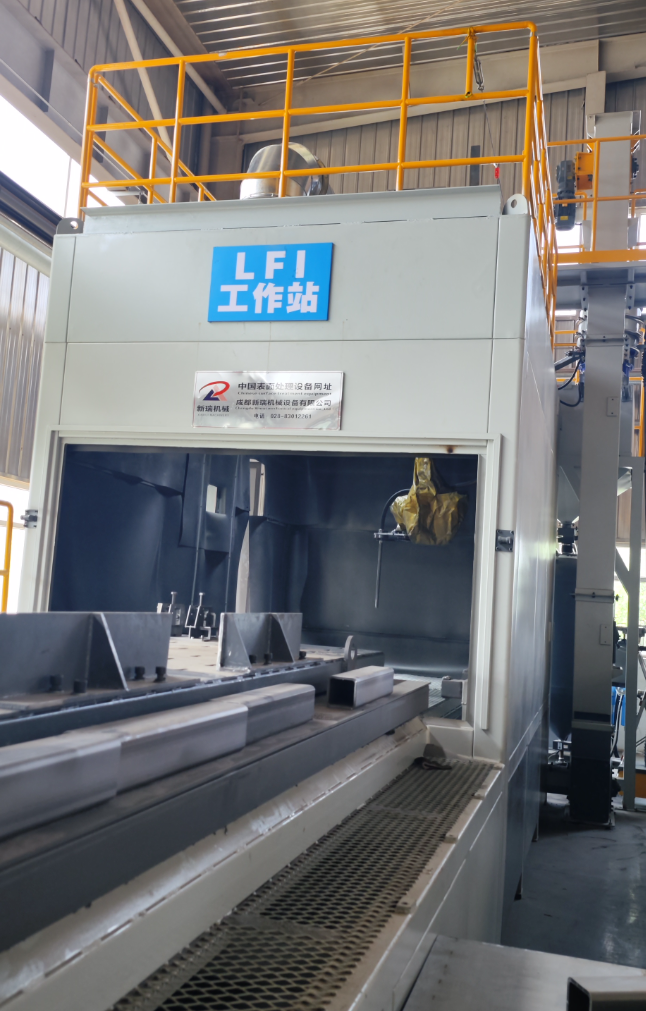 济宁大口径喷砂机 适合大型工件处理